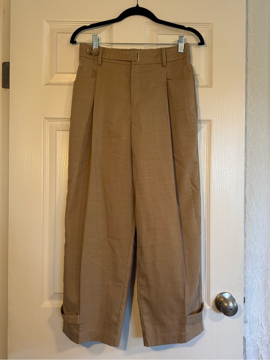 Petite Studio Pants - PETITE STUDIO: Beige Pants